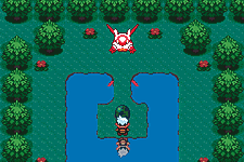 The encounter with Latias on Southern Island. 